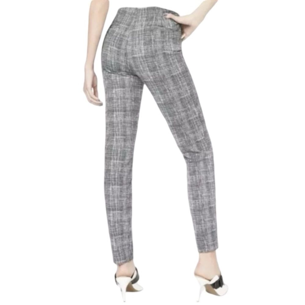 Alfani Bi-stretch Skinny Leg Comfort Waist Pants Black White. Size 10 NWOT - Picture 2 of 5